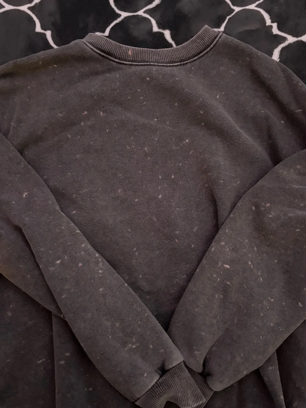 wild fable Black Speckled Crewneck Sweatshirt - Picture 1 of 2